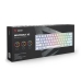 Teclado Savio WHITEOUT X2 BROWN Negro Qwerty US