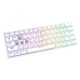 Billentyűzet Savio WHITEOUT X2 BROWN Fekete Qwerty US