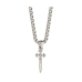 Men's Necklace Guess JUMN04024JWSTT-U Cross