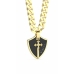 Men's Necklace Guess JUMN04019JWYGBKT-U Cross