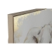 Cadre Home ESPRIT Blanc Beige Gris Doré Eléphant Colonial 100 x 4 x 140 cm (2 Unités)