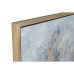 Quadro Home ESPRIT Azzurro Bianco Astratto Moderno 187 x 3,8 x 126 cm