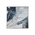 Cadre Home ESPRIT Bleu Blanc Abstrait Moderne 131 x 3,8 x 131 cm