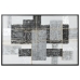 Quadro Home ESPRIT Bianco Nero Dorato Moderno 156 x 3,8 x 106 cm