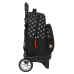 School Rucksack with Wheels One Piece Black 33 x 45 x 22 cm