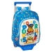 Schoolrugzak met Wielen The Paw Patrol Pups rule Blauw 26 x 34 x 11 cm