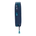 Dubbele etui Munich Nautic Marineblauw 12.5 x 19.5 x 4 cm 28 Onderdelen