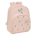 Skoletaske Minnie Mouse Baby Pink 28 x 34 x 10 cm