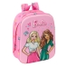 Kooliseljakott Barbie Roosa Fuksiaroosa 22 x 27 x 10 cm 3D