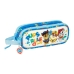 Portatodo Doble The Paw Patrol Pups rule Azul 21 x 8 x 6 cm