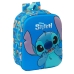 Ghiozdan Lilo & Stitch Albastru 22 x 27 x 10 cm 3D