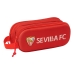 Divkāršs futrālis Sevilla Fútbol Club Sarkans 21 x 8 x 6 cm 3D