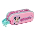 Double Carry-all Minnie Mouse Pink 21 x 8 x 6 cm 3D