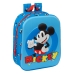 Skolebag Mickey Mouse Clubhouse Blå 22 x 27 x 10 cm 3D