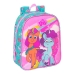 Skolas soma My Little Pony Magic Rozā Tirkīzs 22 x 27 x 10 cm