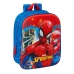 Mochila Escolar Spider-Man Vermelho Azul Marinho 22 x 27 x 10 cm 3D