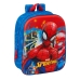 Skolebag Spider-Man Rød Marineblå 22 x 27 x 10 cm 3D