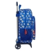 Schoolrugzak met Wielen Sonic Prime Blauw 33 x 42 x 14 cm