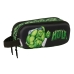 Trousse Fourre-Tout Double Hulk Noir Vert 21 x 8 x 6 cm 3D