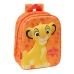 Plecak szkolny The Lion King Pomarańczowy 22 x 27 x 10 cm 3D