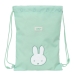 Backpack with Strings Miffy Menta Mint 26 x 34 x 1 cm