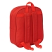 Mochila Escolar Sevilla Fútbol Club Rojo 22 x 27 x 10 cm 3D