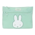 Dvigubas penalas Miffy Menta Mėtos 23 x 16 x 3 cm