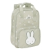 School Bag Miffy Niebla Grey 20 x 28 x 8 cm