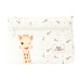 Dobbelt carry-all Sophie la Girafe Beige 23 x 16 x 3 cm