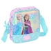 Сумка на плечо Frozen Cool days Фиолетовый Небесный синий 16 x 18 x 4 cm