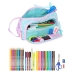 Necessaire Frozen Cool days Violetta Blu cielo 20 x 11 x 8,5 cm 32 Pezzi