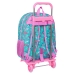 Mochila Escolar com Rodas My Little Pony Magic Cor de Rosa Turquesa 33 x 42 x 14 cm