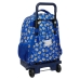 Školská taška na kolieskach Sonic Prime Modrá 33 x 45 x 22 cm