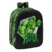 Ghiozdan Hulk Negru Verde 22 x 27 x 10 cm 3D