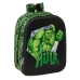 Zaino Scuola Hulk Nero Verde 22 x 27 x 10 cm 3D
