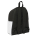 Mochila Escolar Kings League PÍo Branco Preto 33 x 42 x 15 cm