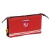 Dreifaches Mehrzweck-Etui Kings League Aniquiladores Rot 22 x 12 x 3 cm