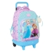 Mochila Escolar com Rodas Frozen Cool days Violeta Azul celeste 33 x 45 x 22 cm