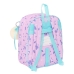 Mochila Escolar Frozen Cool days Violeta Azul celeste 22 x 27 x 10 cm