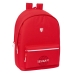 Рюкзак для ноутбука и планшета с USB-выходом Sevilla Fútbol Club Красный 31 x 44 x 18 cm