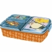 Lunchbox z przegrodami Pokémon Wielokolorowy 16 x 6 x 12,5 cm