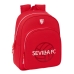 Schulrucksack Sevilla Fútbol Club Rot 28 x 34 x 10 cm