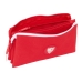 Trousse Fourre-Tout Triple Sevilla Fútbol Club Rouge 22 x 12 x 3 cm