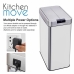 Caixote do lixo Kitchen Move Cinzento 60 L