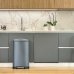 Waste bin Kitchen Move Grey Stainless steel