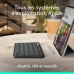 iPad Case + Keyboard Logitech Keys-to-Go 2