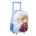 Schoolrugzak met Wielen Frozen Blauw 25 x 31 x 10 cm