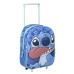 Schoolrugzak met Wielen Stitch Blauw 25 x 31 x 10 cm