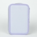 Plumier Triple Frozen Lila 12,5 x 6,5 x 19,5 cm