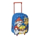 Mochila Escolar com Rodas The Paw Patrol Azul 25 x 31 x 10 cm